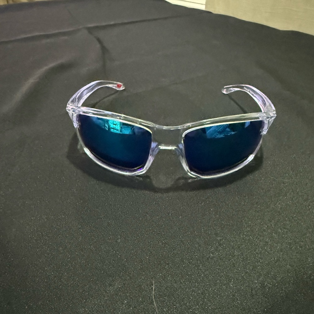 Oakley Blue and Clear Sunglasses